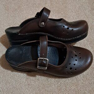 Dansko Mary Jane Clogs, Size 37